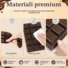 Carica l'immagine nel visualizzatore di Gallery, Squishy al cioccolato a lenta risalita, giocattoli squishy al cioccolato