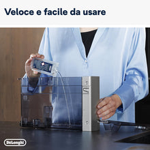 Carica l&#39;immagine nel visualizzatore di Gallery, De&#39;Longhi Dlsc200 Ecodecalk Decalcificante Naturale Per Tutte Le Macchine Da Caffè, Con Ingredienti Da Materie Prime Naturali, Biodegradabile, Made In Italy, Monodose da 100ml ciascuno