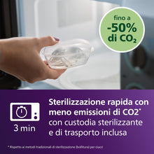 Carica l'immagine nel visualizzatore di Gallery, Philips Avent Ultra Start Ciuccio - Design ortodontico, per neonati 0-6 mesi, tettarella simmetrica in morbido silicone,