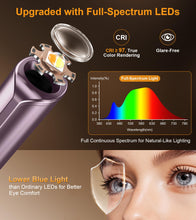 Carica l'immagine nel visualizzatore di Gallery, Gritin 2026 2a Gen Luce per Lettura LED Full Spectrum-Viola Notte