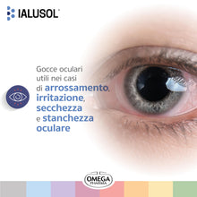 Carica l'immagine nel visualizzatore di Gallery, IALUSOL®, Gocce Oculari Acido Ialuronico 0,2%, Occhi Secchi | Omega Pharma