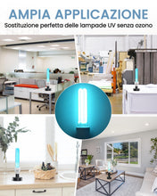 Carica l'immagine nel visualizzatore di Gallery, DoRight Lampada UV Ozono E27 25W Lampada Germicida Raggi UVC 254nm con Tubo al Quarzo Brine Ozono Contro Batteri Virus e