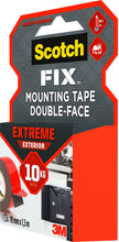 Carica l'immagine nel visualizzatore di Gallery, Scotch Fix Extreme Nastro per Montaggio da Esterni, Nero, 19 mm x 1,5 m, 1 Rotolo/Confezione, la confezione può variare