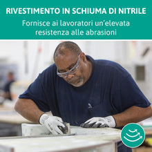 Carica l'immagine nel visualizzatore di Gallery, Ansell HyFlex 11-800 Guanti da Lavoro Professionali, Rivestimento in Nitrile Resistente all'Abrasione, Protezione Profes