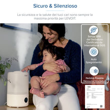 Carica l&#39;immagine nel visualizzatore di Gallery, LEVOIT Umidificatore Ambiente Smart Top-Fill Dual 200S, 3L, Umidificatore Ultrasuoni a Nebbia Fredda per Bambini/Piante Dura da 25H, ≤28dB Silenzioso Auto Modo con Oli Essenziali, Timer