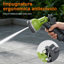 Carica l'immagine nel visualizzatore di Gallery, Ibergrif M22210 Pistola per Irrigazione 8 Modelli Regolabili, Pistola Multifunzione con Flusso D'Acqua Controllabile, La