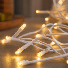 Carica l'immagine nel visualizzatore di Gallery, Hellum luci fiabesche 20 LED, lunghezza 2,85 m, luci fiabesche per interni, classico bianco caldo, <59lm, verde con spin