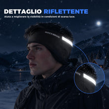 Carica l'immagine nel visualizzatore di Gallery, ROCKBROS Fascia Paraorecchie Invernale Sportiva Termica in Pile Polar Fleece Taglia Unica Uomo Donna