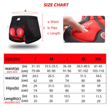 Carica l&#39;immagine nel visualizzatore di Gallery, SOLO ACTFIT Pantaloncini Intimo Ciclismo da Uomo MTB Ciclismo Mutande Gel 3D Imbottite Bicicletta Pants Traspiranti Antiscivolo