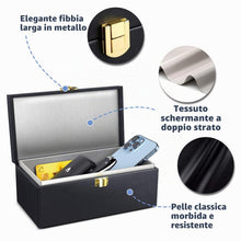 Carica l'immagine nel visualizzatore di Gallery, Samfolk Faraday Box per chiavi dell'auto, scatola Faraday extra grande, 22 x 13 x 10,5 cm, senza chiave, antifurto RFID 