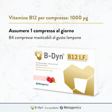 Carica l'immagine nel visualizzatore di Gallery, Metagenics B-Dyn B12 I.F. - Energia e Sistema Nervoso - 84 Compresse