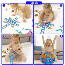 Carica l'immagine nel visualizzatore di Gallery, Condis Costruzioni Magnetiche Bambini 42 Pezzi, Giochi 3 4 5 6 7 anni, Educativi Calamite Puzzle Montessori