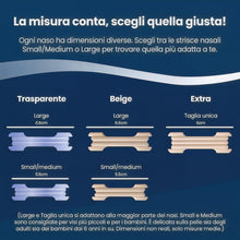 Carica l'immagine nel visualizzatore di Gallery, Breathe Right Cerottini Nasali Classici Grandi 30 Pezzi, Sollievo Nasale