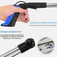 Carica l'immagine nel visualizzatore di Gallery, Relota 1 PCS Pinza Telescopica Pieghevole 80 cm, Raccoglitore di Immondizia