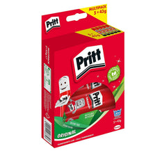 Carica l'immagine nel visualizzatore di Gallery, Pritt Colla Stick 5 X 43 gr, Colla per Bambini Sicura e Affidabile, Colla Pritt per Lavoretti e Fai da te, con una Tenuta Forte per Uso Scuola e Ufficio, 5 Stick X 43 gr
