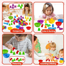 Carica l'immagine nel visualizzatore di Gallery, Giochi Montessori 2 3 4 5 Anni, 36 Pezzi Conteggio degli Auto