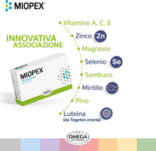 Carica l'immagine nel visualizzatore di Gallery, MIOPEX®, per il Benessere della Vista, con Luteina | Omega Pharma