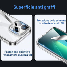 Carica l'immagine nel visualizzatore di Gallery, JETech Cover 5 in 1 per iPhone 13 Pro, Anti-Ingiallimento, Trasparente