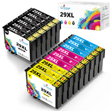 Carica l&#39;immagine nel visualizzatore di Gallery, Q-image 29 XL Cartucce d&#39;inchiostro Compatibili per Epson 29XL Sostituzione per Expression Home XP-235 XP-245 XP-247 XP-255 XP-257 XP-332 XP-335 XP-342 XP-345 XP-352 XP-355 XP-432 XP435 (15 Pezzi)