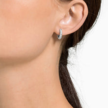Carica l'immagine nel visualizzatore di Gallery, Swarovski Orecchini Stone, Bianco, Placcatura Rodio