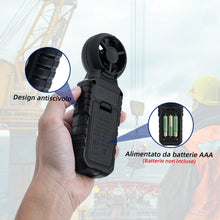 Carica l'immagine nel visualizzatore di Gallery, Mcbazel Anemometro Portatile 3 in 1, Velocita e Temperatura del Vento