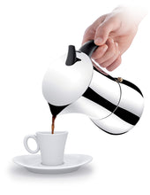 Carica l'immagine nel visualizzatore di Gallery, Tescoma 647102 Monte Carlo Caffettiera Induzione 2 Tazze, Acciaio Inossidabile, Argento