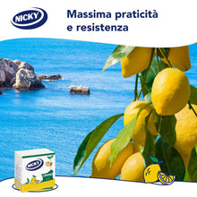 Carica l'immagine nel visualizzatore di Gallery, Nicky Limone Tovaglioli Decorati, Confezione da 35 tovaglioli a 2 veli