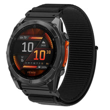 Carica l'immagine nel visualizzatore di Gallery, Cinturino Nylon per Garmin Fenix 9/9 Pro/8/8 Pro 51mm/7X/7X Pro/6X/6X Pro, Cinturino 26mm Quick-fit Nylon per Fenix 5X/5