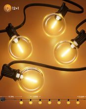 Carica l'immagine nel visualizzatore di Gallery, Catena Luminosa Esterno Luci Giardino - 9M 30Ft G40 Luci da Esterno LED