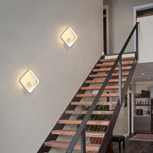 Carica l'immagine nel visualizzatore di Gallery, Osairous Applique da Parete LED Interno, 17W 1912LM, 3000K, Bianca