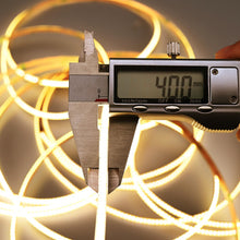 Carica l'immagine nel visualizzatore di Gallery, TOPAI 4mm Ultra Sottile Striscia LED COB 12V 5 Metri Bianco Caldo 3000K
