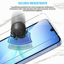 Carica l'immagine nel visualizzatore di Gallery, Phoona 2 Pezzi Vetro Temperato per Samsung Galaxy A17, Ultra HD Trasparente Pellicola Protettiva Durezza 9H, Anti-Impron