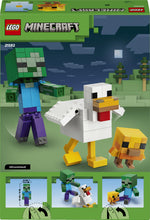 Carica l'immagine nel visualizzatore di Gallery, LEGO Minecraft Fantino di polli 21582