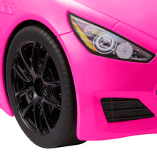 Carica l'immagine nel visualizzatore di Gallery, Barbie - Cabrio Veicolo Decapottabile Rosa a Due Posti con Ruote Funzionanti e Dettagli Realistici, Giocattolo per Bambini 3+ Anni, HBT92