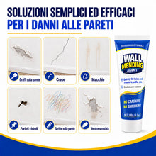 Carica l'immagine nel visualizzatore di Gallery, Kit Stucco Per Muro Bianco Pronto, Stucco Veloce In Tubetto Impermeabile con Raschietto, Riparatore Muro Ad Asciugatura 