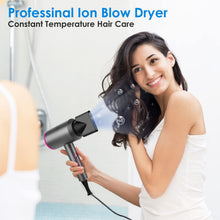 Carica l'immagine nel visualizzatore di Gallery, Asciugacapelli 2000W Potente Phon Capelli con Diffusore Concentratore Caldo/Freddo 2 Modalità 3 Regolazioni della Velocità Phon Professionale agli Ioni Negativi per Donna e Casa