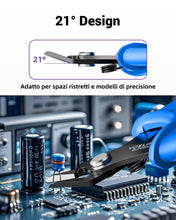 Carica l'immagine nel visualizzatore di Gallery, VCELINK Tronchese Diagonali, Filo Rame 0,1-1,2mm, Blu, 1 Pezzo