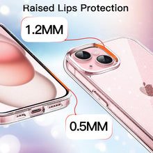 Carica l'immagine nel visualizzatore di Gallery, JETech Cover Glitter per iPhone 15, Trasparente