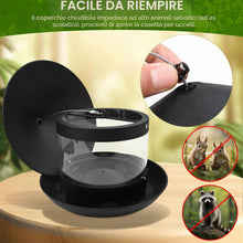 Carica l'immagine nel visualizzatore di Gallery, Mangiatoia per Uccellini da Esterno Appendere, Capacità 1.8L Mangiatoie per Uccelli Selvatici Grande Capacità, Mangime p
