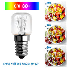 Carica l'immagine nel visualizzatore di Gallery, SCNNC Lampadina forno E14 T22 Bianca Calda 2300K Dimmerabile, 3 Pezzi