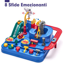 Carica l'immagine nel visualizzatore di Gallery, hahaland Giochi Bambini 3 anni Pista Macchinine - Set di Piste da Corsa Gioco di Avventura in Auto Macchinine per Bambini Regalo Bambino 2 3 4 5 Anni Compleanno Natale