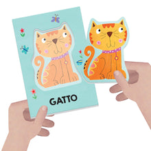 Carica l'immagine nel visualizzatore di Gallery, Headu Baby Flashcards Montessori Ascolta E Pronuncia Le Prime Parole It21666 Gioco Educativo Per Bambini 1-3 Anni Made In Italy