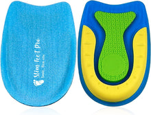 Carica l'immagine nel visualizzatore di Gallery, Talloniera in gel di silicone taglia S per proteggere il dolore al tallone e alleviare gli speroni del tallone, plantare da fascite plantare, spina calcaneare, la tendinite, talloniere scarpa