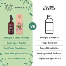 Carica l'immagine nel visualizzatore di Gallery, BIONOBLE Acqua di Rose Spray Bio - Tonico Viso, Capelli, Occhi - 100ml