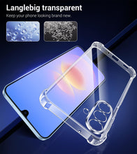 Carica l'immagine nel visualizzatore di Gallery, FLLAO Cover per Samsung Galaxy A18/A17 5G/4G, TPU Bumper, Trasparente