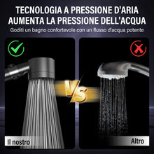 Carica l'immagine nel visualizzatore di Gallery, Doccino per Doccia, Doccino Filtrante 3 Modi Funzione&amp;1.5m Tubo Doccia&amp; 6 cartucce sostituibili,Soffione Doccia Alta Pre