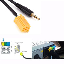 Carica l'immagine nel visualizzatore di Gallery, GeekerChip adattatore cavo AUX verso Jack da 3,5 mm e 2 chiave di smontaggio autoradio per Fiat Grande Punto Alfa Romeo 