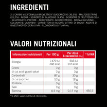 Carica l'immagine nel visualizzatore di Gallery, Carbo Chews C2:1 Pro Orange Flavour Enervit 6 Gommose