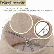 Carica l'immagine nel visualizzatore di Gallery, Paralume in Tessuto per Candela Lampadario Lampada da Parete, Set di 6 Paralumi da Comodino E14 da parete, Clip On Paral