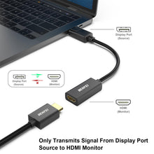 Carica l'immagine nel visualizzatore di Gallery, Adattatore Displayport a HDMI, BENFEI DP (Display Port) Convertitore maschio a HDMI femmina con audio per Lenovo, Dell, 